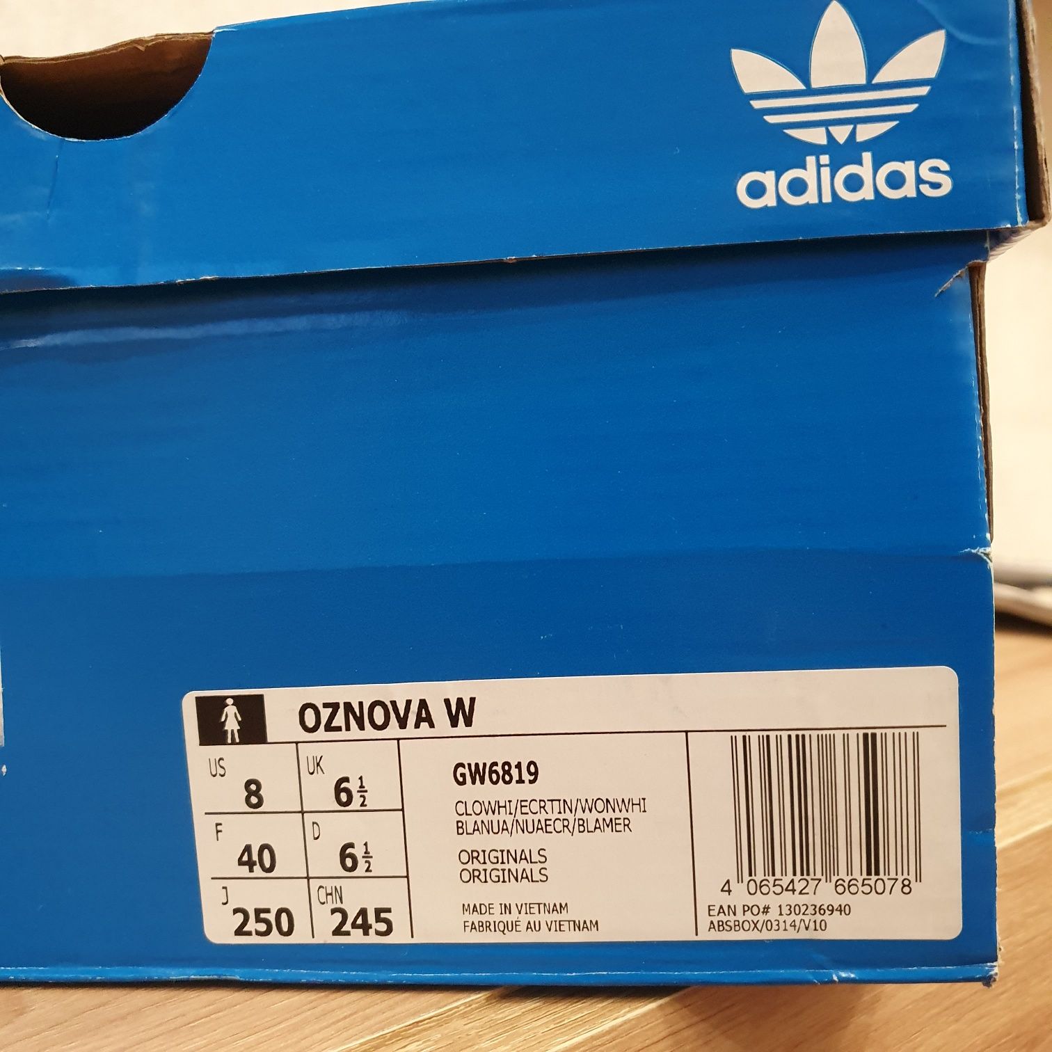 Кросівки adidas originals OZNOVA, 25,5см