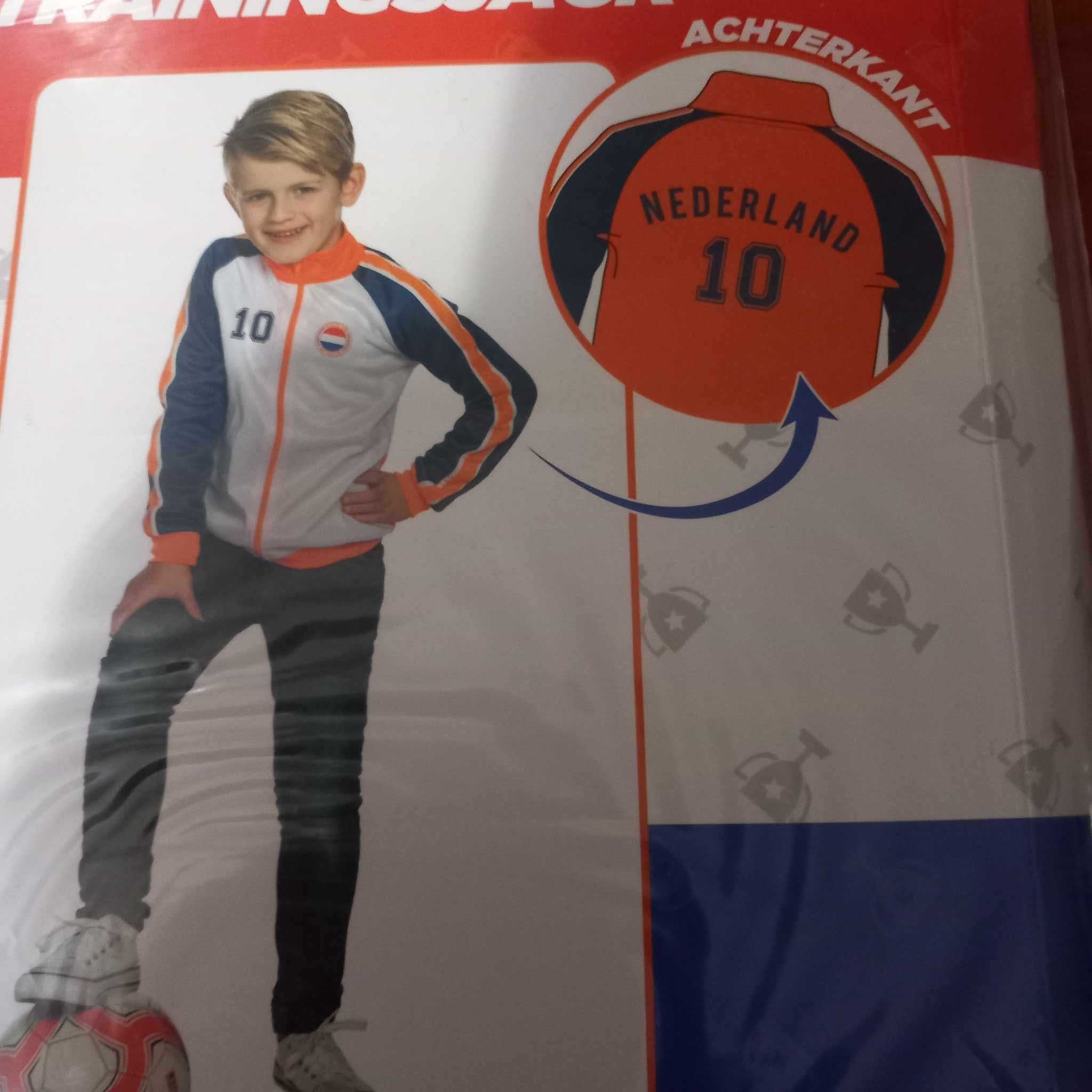 Holanda Fato de treino para criança NOVO