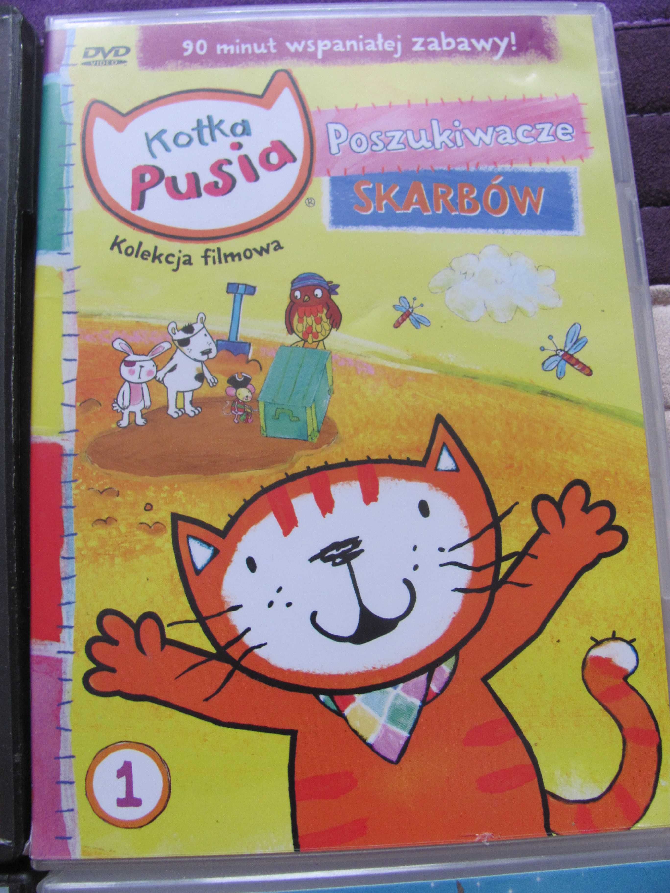 5 bajek DVD Jess, Troskliwe Misie, Pusia, Andy Pandy, Vipo