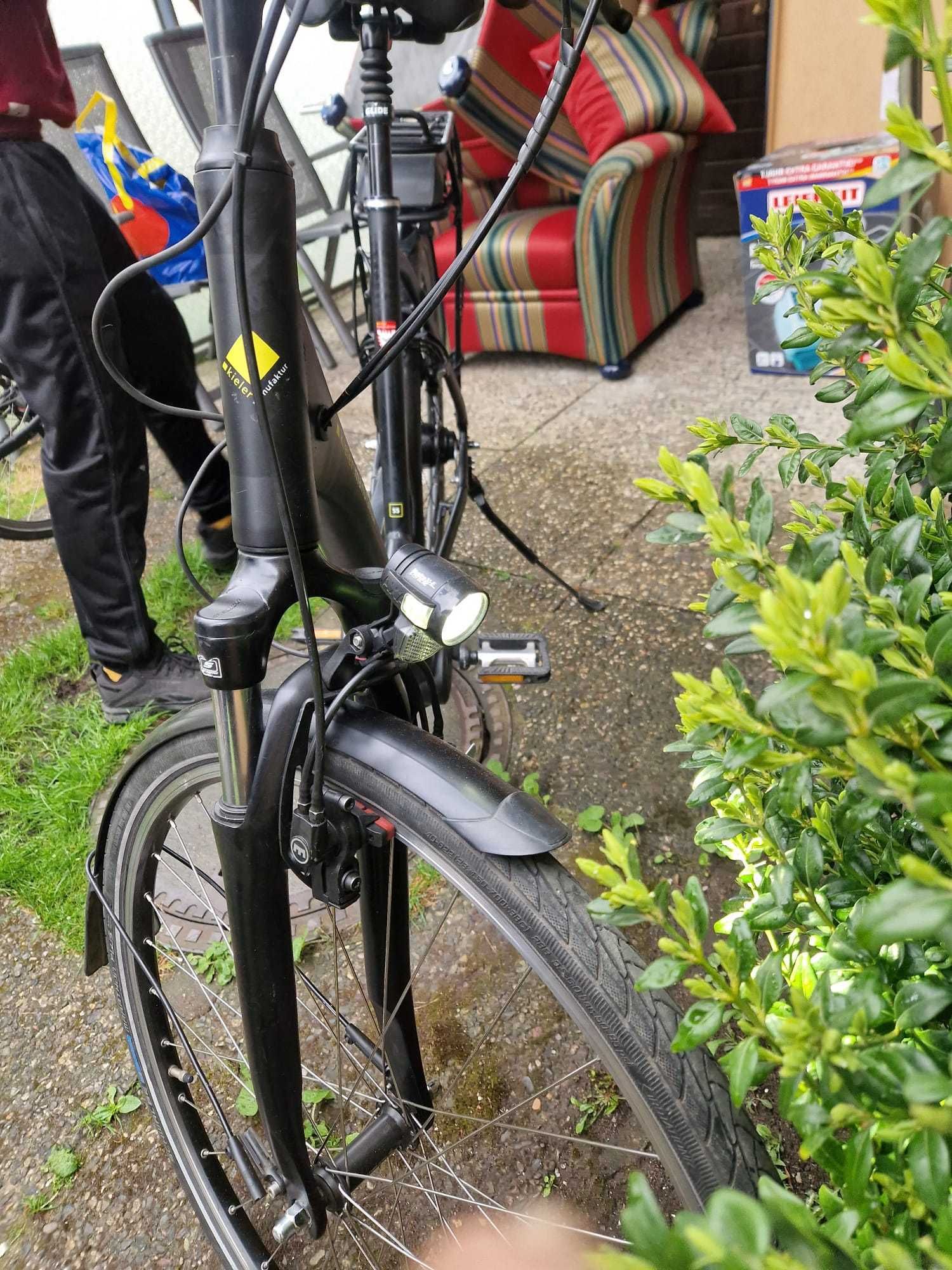 Rower miejski damski Elektrvczny KIELER MANUFAKTUR  2022 rok