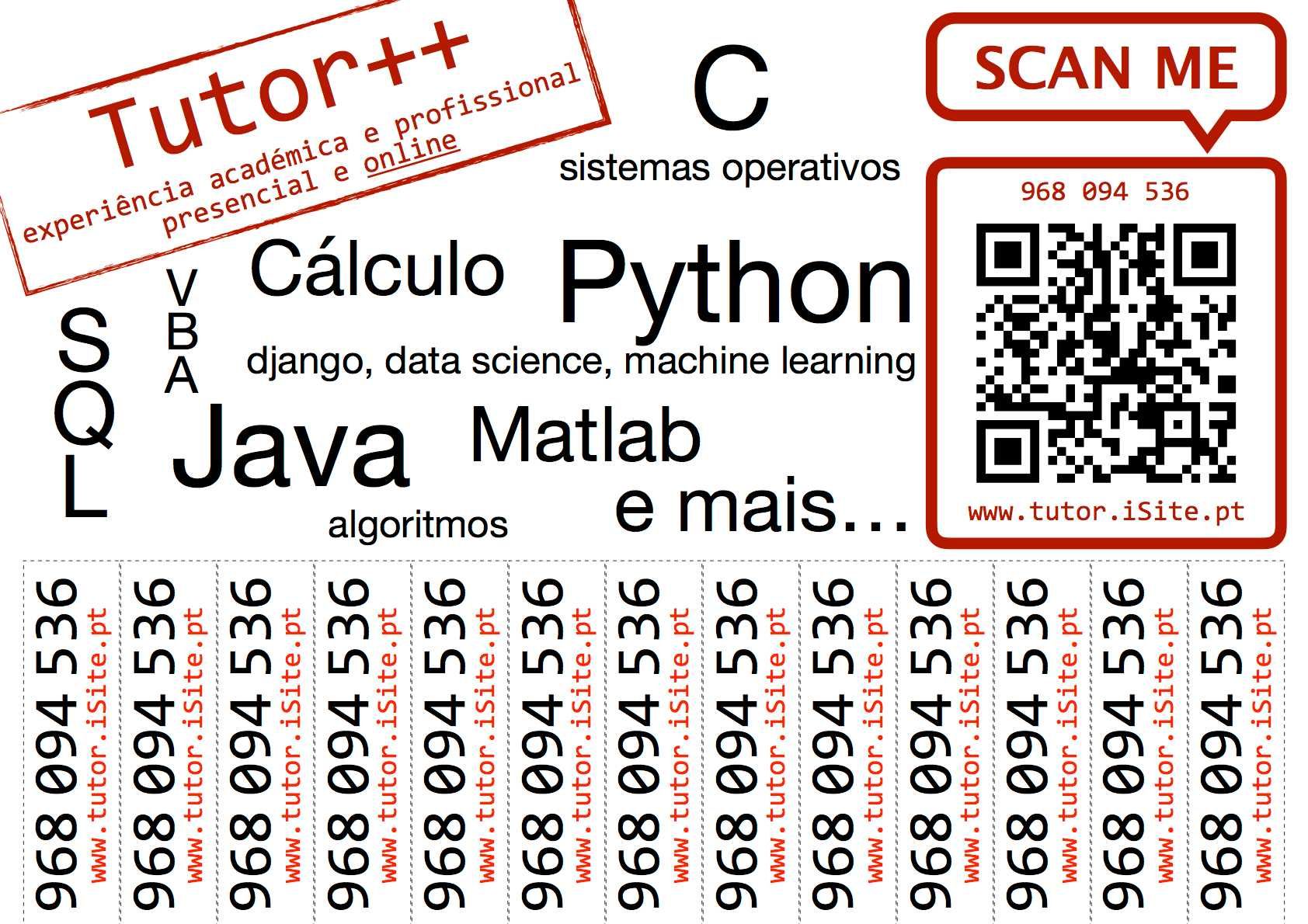 Explicações e Projetos: Python C Java Kotlin Matlab outras (Professor)