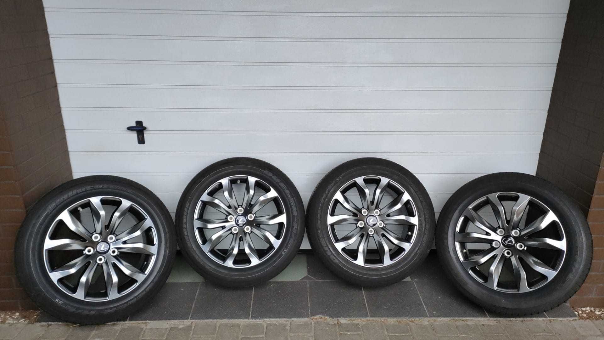 Koła Lexus NX Toyota 18" 5x114,3 opony lato 235/55/18 (OL1599)