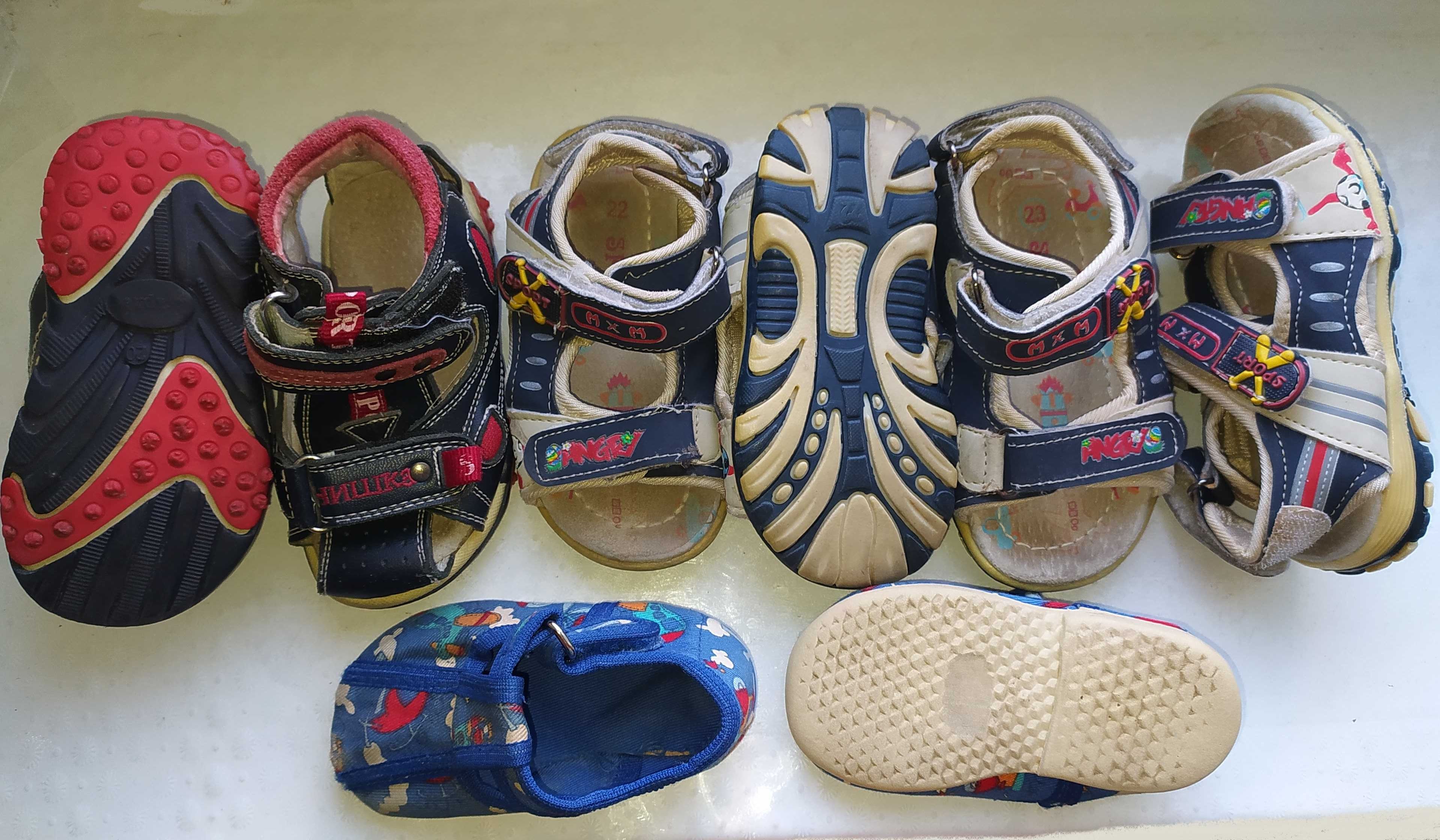 Обувь детская 20, 22, 23, 24. босоножки, сандалии