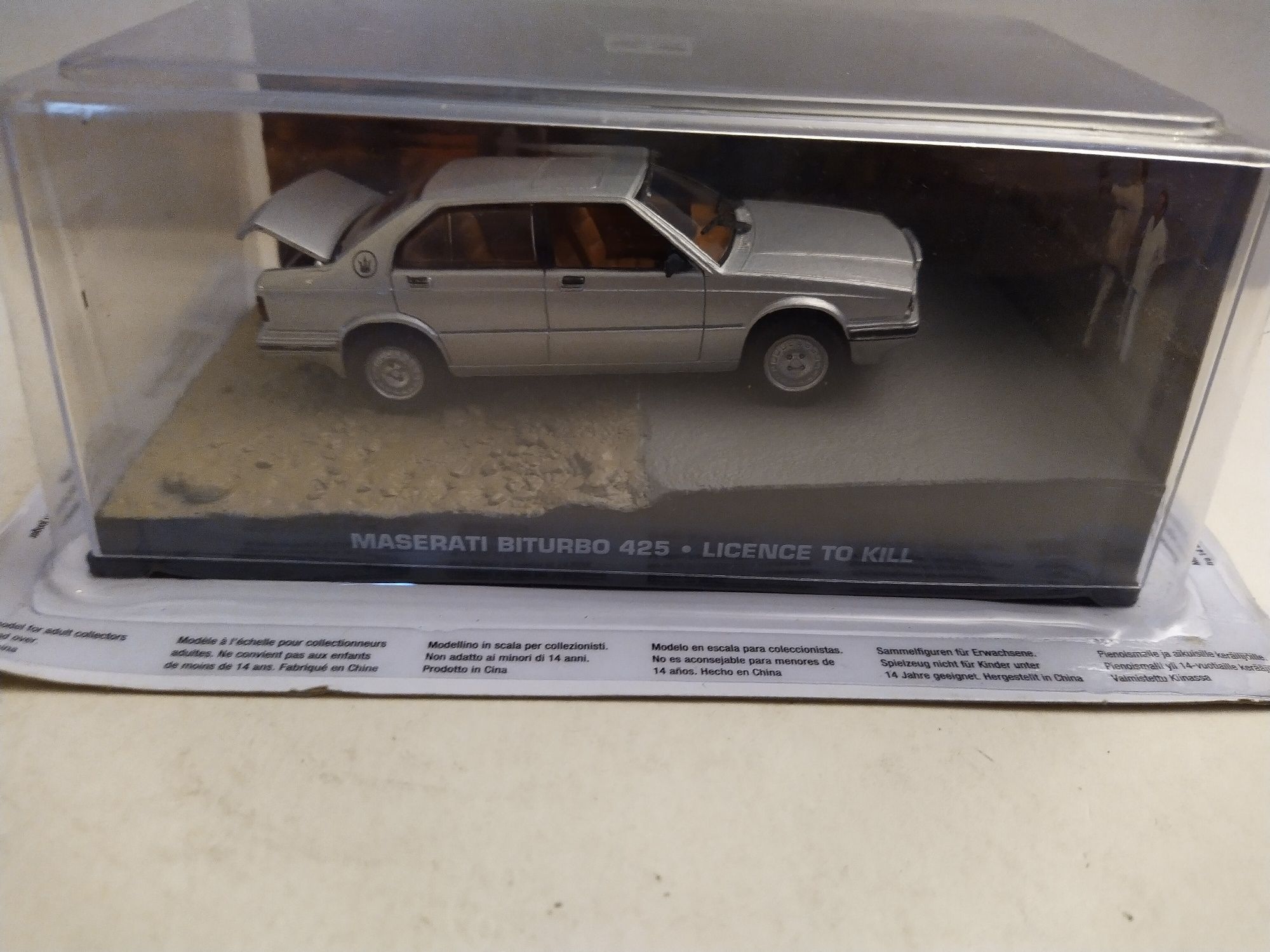 Maserati Biturbo 425 James Bond collection Skala 1:43 Eaglemoss