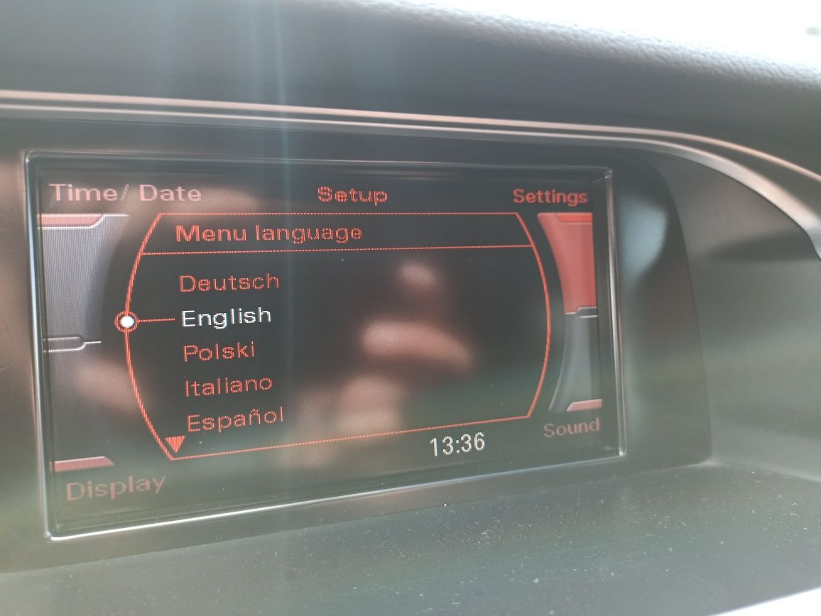 Polskie Menu Audi Concert Symphony A4 A5 Q5