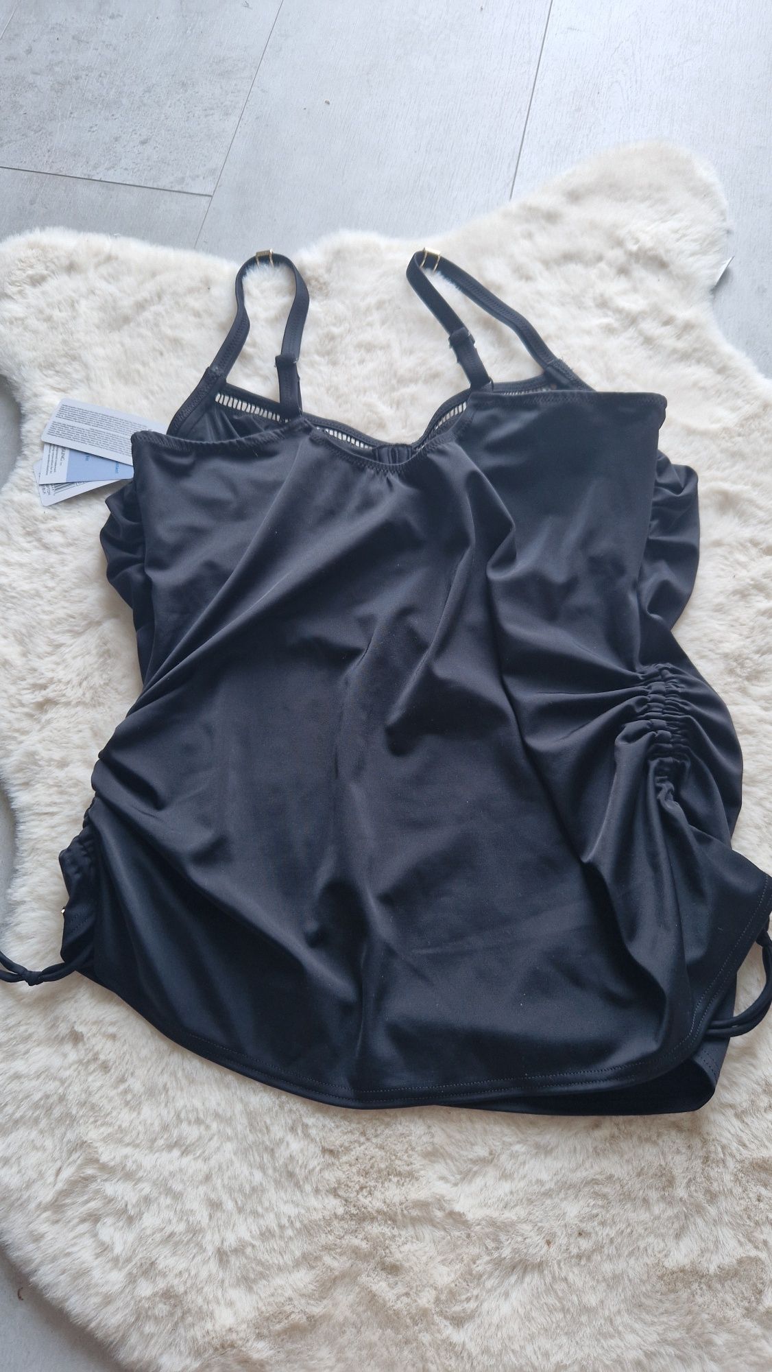 Nowa z metką! Góra od stroju kąpielowego tankini, duży biust 85F, L