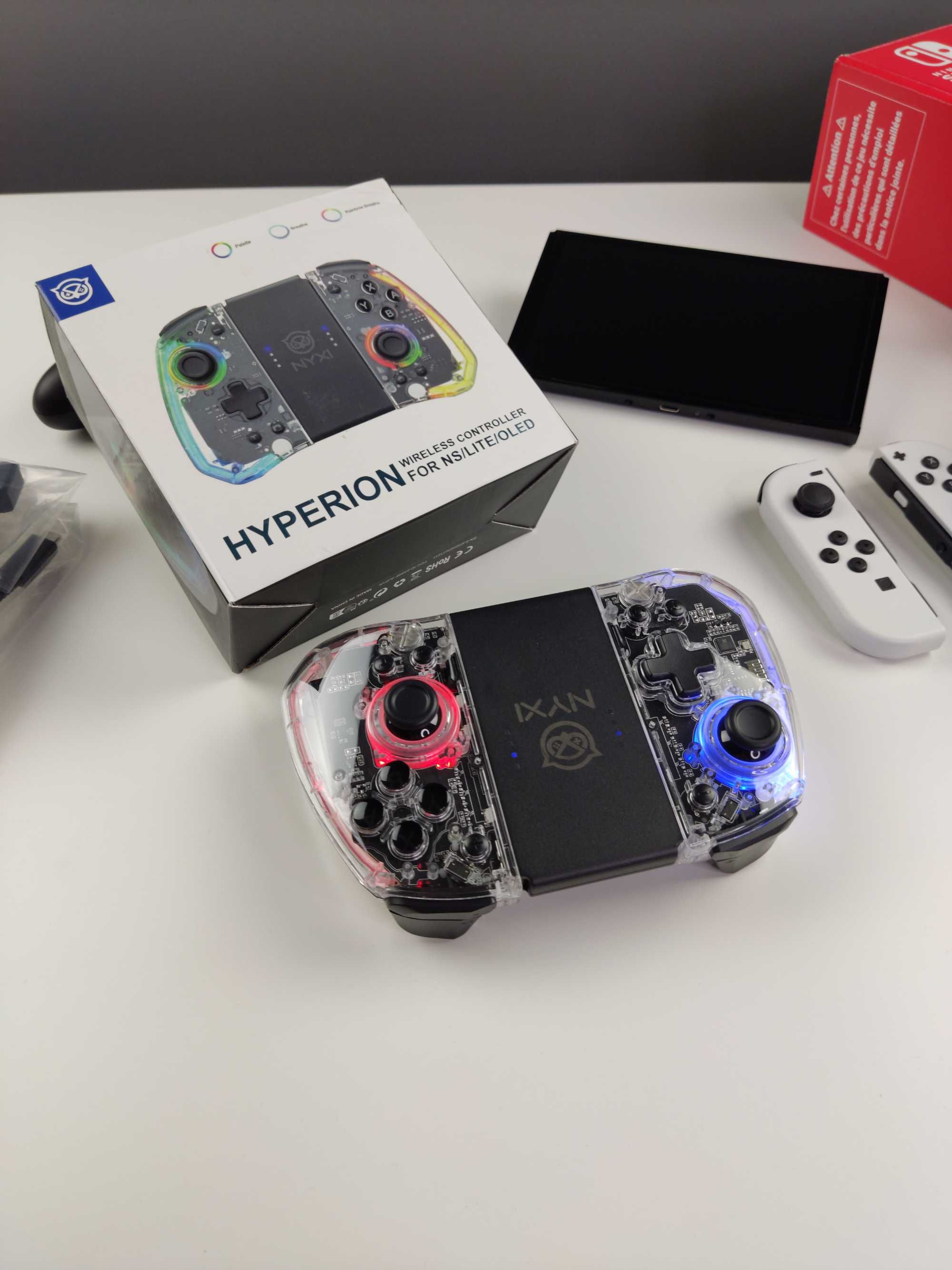 Konsola Nintendo Switch OLED + NYXI Hyperion PAD