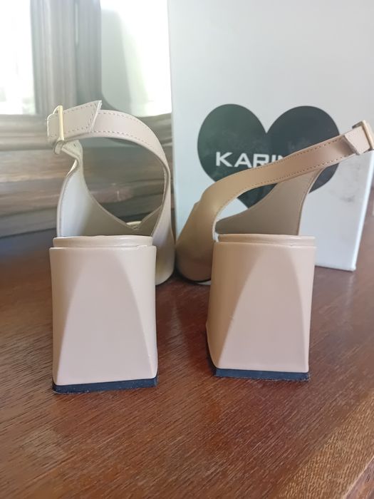 Buty Karino na komunię r.39 skóra