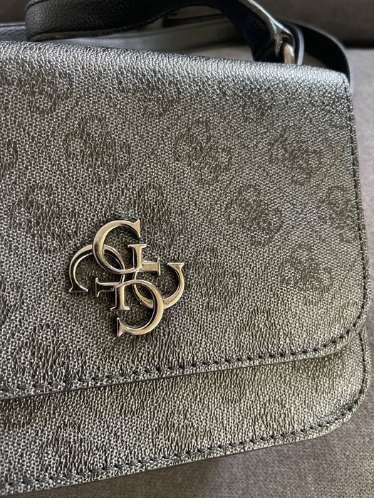 Сумка кросс-боди женская Guess черная