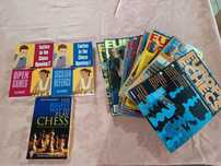 Vendo livros sobre Xadrez, na língua Inglesa