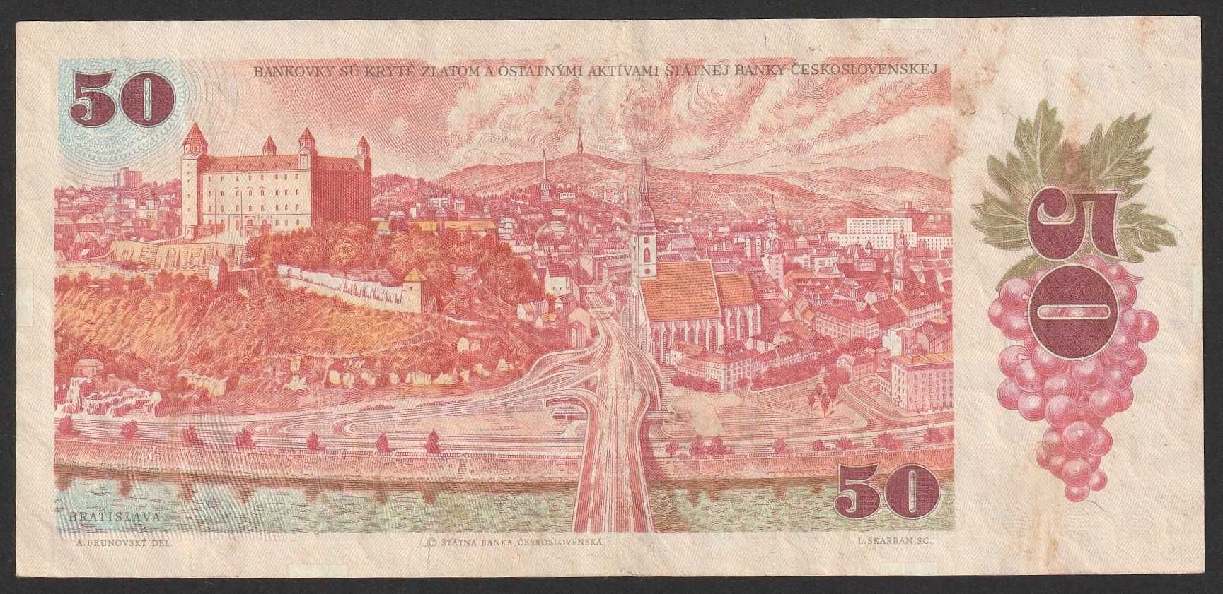 Czechosłowacja 50 koron 1987 - Stur