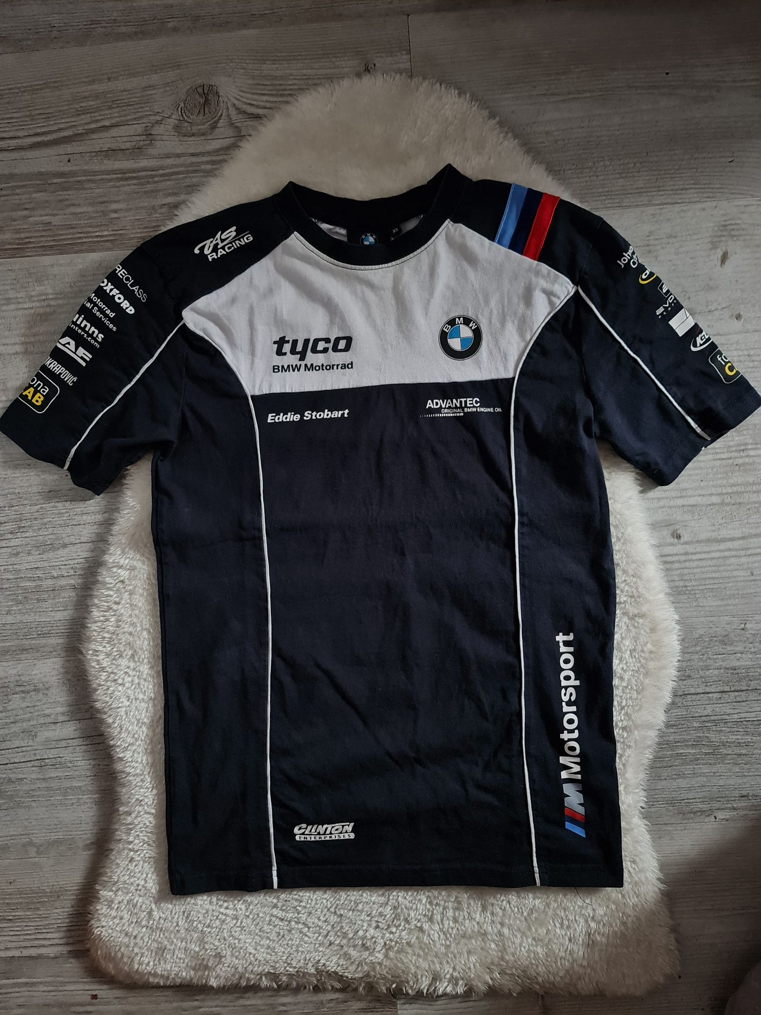 Koszulka T-Shirt Tyco BMW Motorroad Rozmiar XS - S Red bull F1