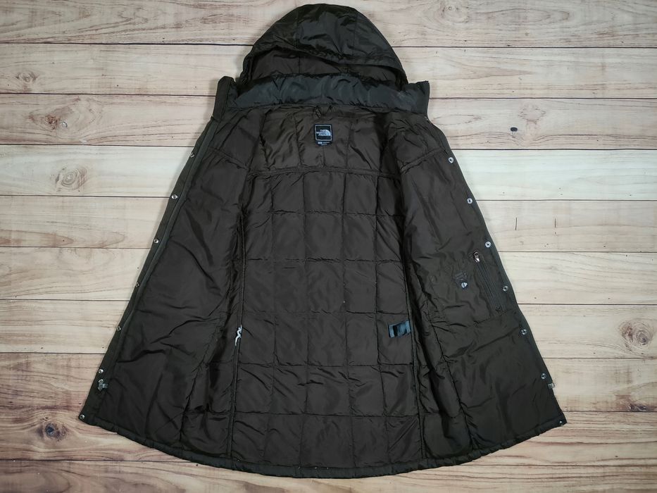THE NORTH FACE Kurtka Damska Puchowa 600 Parka Logowana r. L