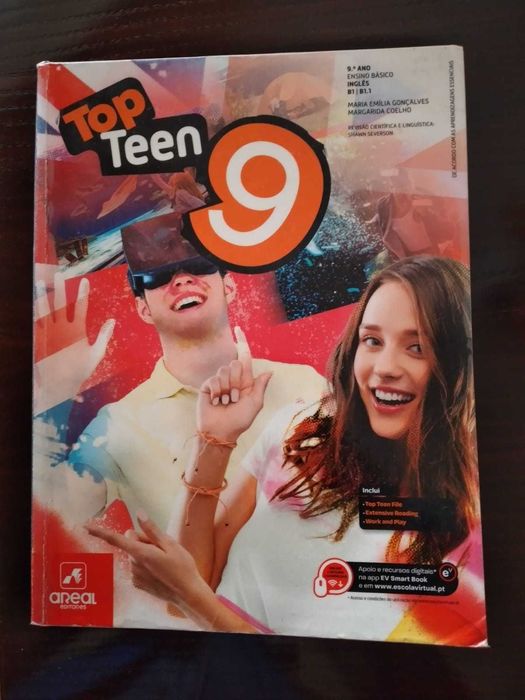 Manual Inglês 9.º ano Top Teen