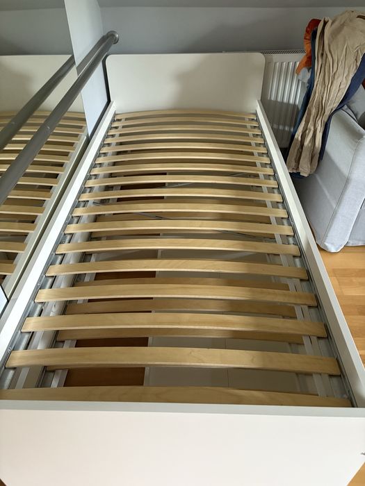 Stelaż łóżka podwojny z szufladami Ikea