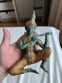 Винтажная Тайская бронзовая статуэтка.