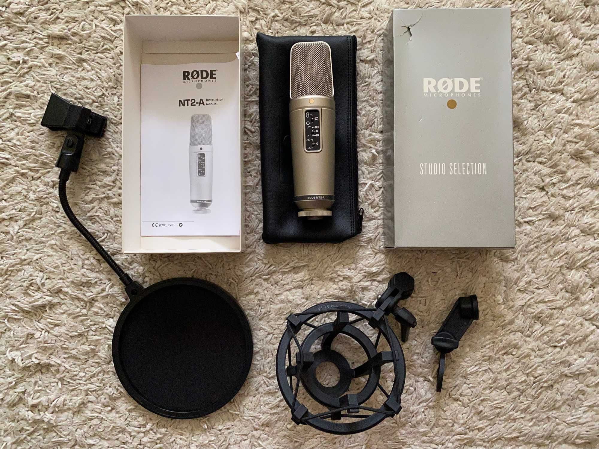 Студійний мікрофон RODE NT2A (конденсаторний)
