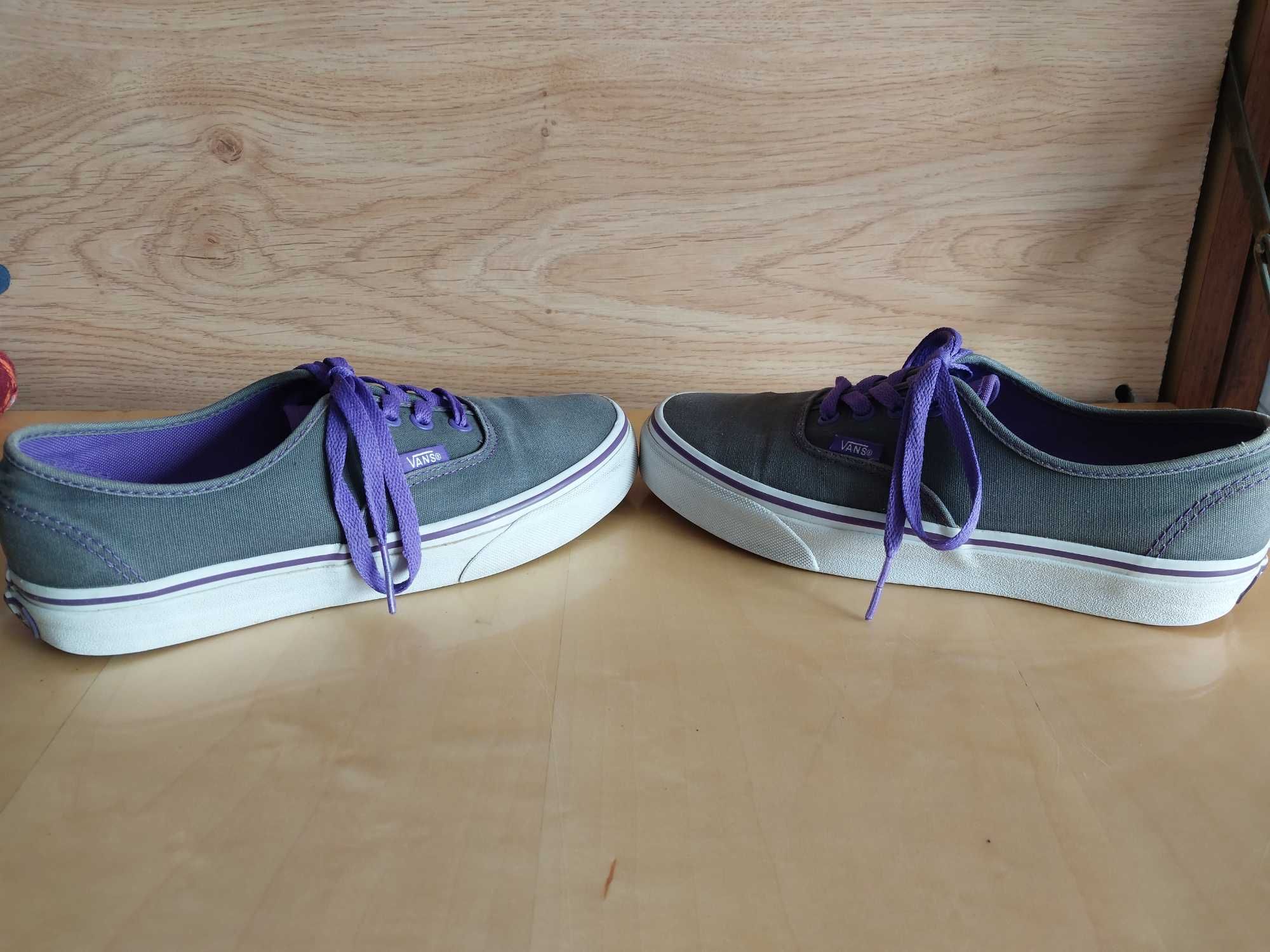 Tenisówki, trampki płócienne VANS rozm.38 dł. wkładki 24 cm.