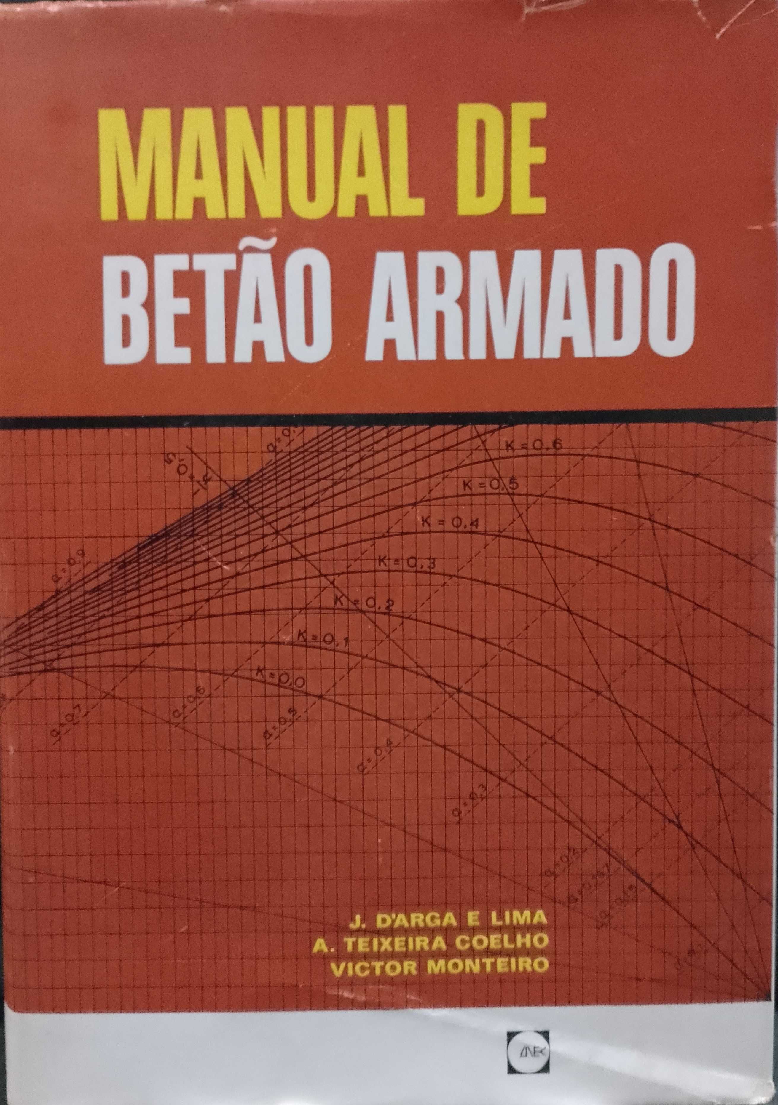 Manual de Betão Armado 1970 J. D´Arga e Lima