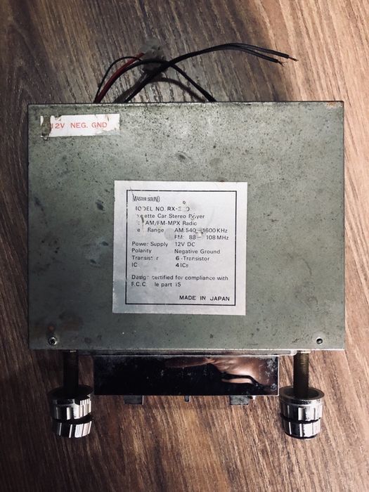 Auto radio automovel antigo