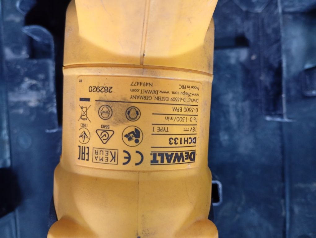 DeWalt dch133 młotowiertarka 2022r
