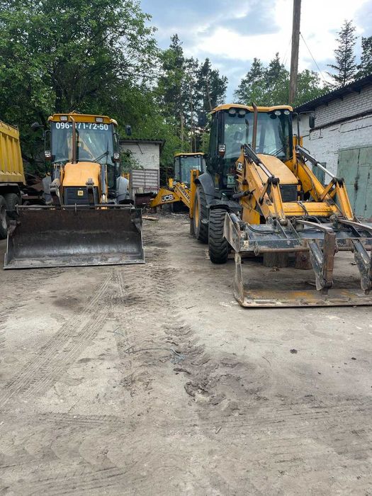 Послуги екскаватора JCB 3 CX, 4 CX, оренда самоскидів НИЗЬКА ЦІНА!