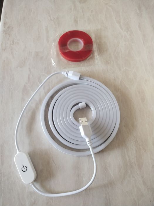 LED лента COB;белый НЕОН 5v/12v.