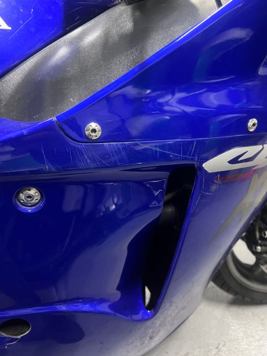 Honda CBR 1100xx 2003r Grzane Manetki Stalowy Oplot Kufry