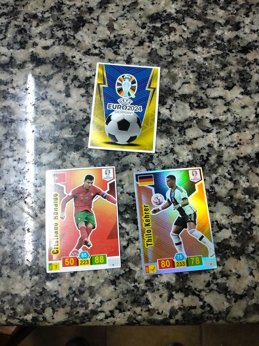 Cromos do Cristiano Ronaldo Messi etc