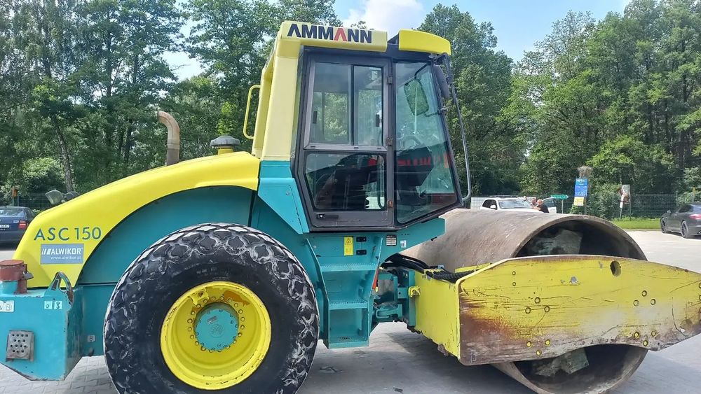 Ammann ASC 150 walec stal guma
