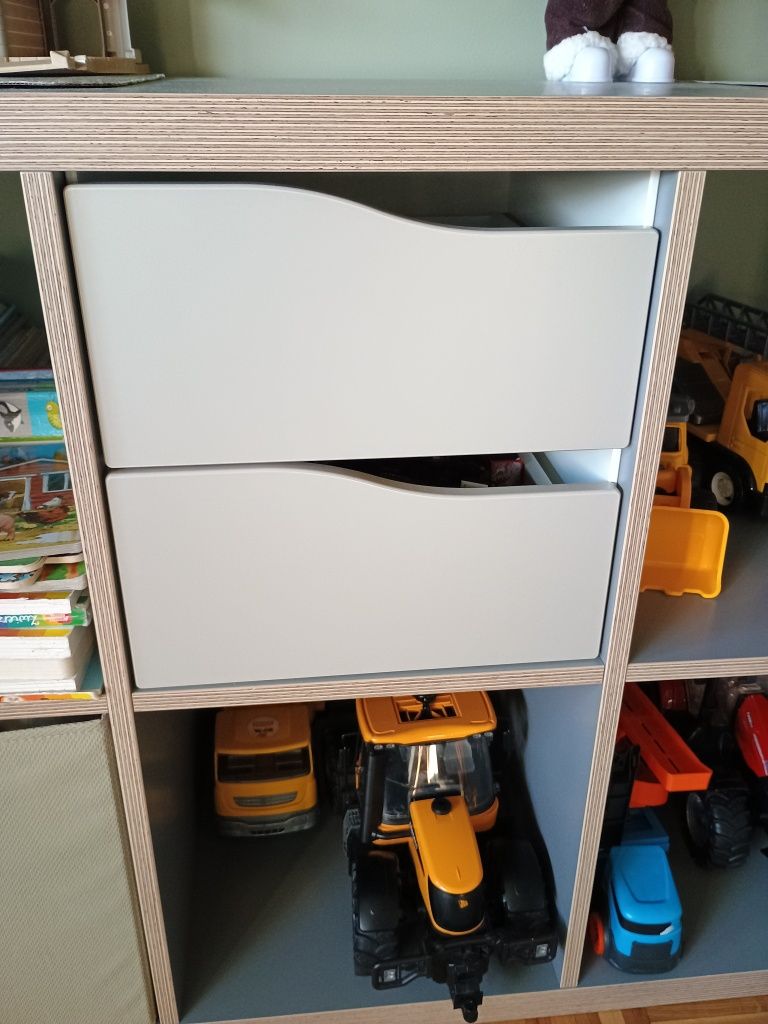 Kallax szuflady do regału beżowe Ikea