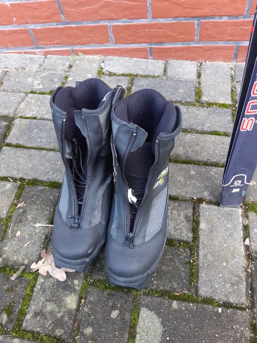 Komplet Narty biegowe, buty, kijki