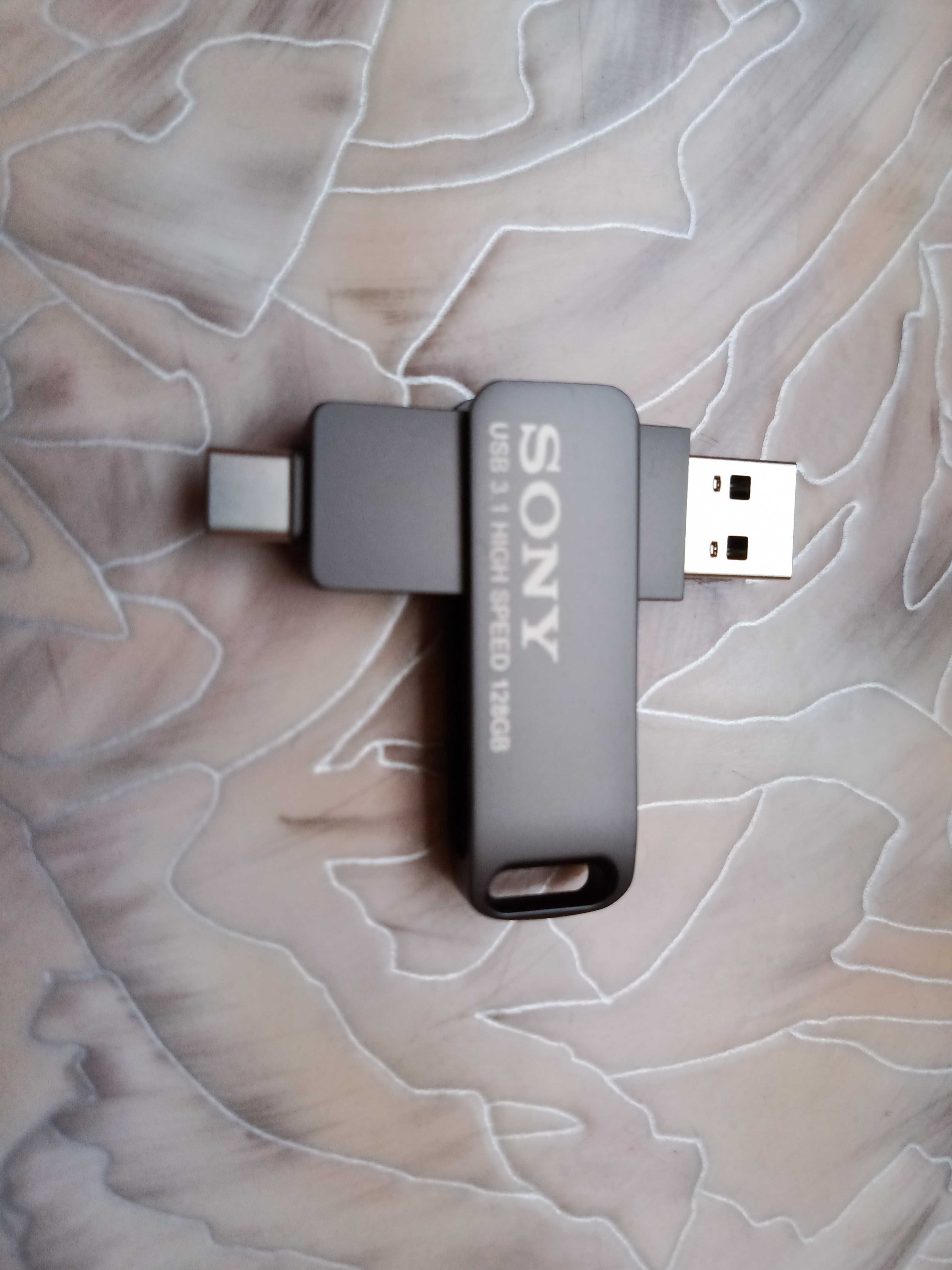 Флешка нова металева на 128Gb,2Tb.