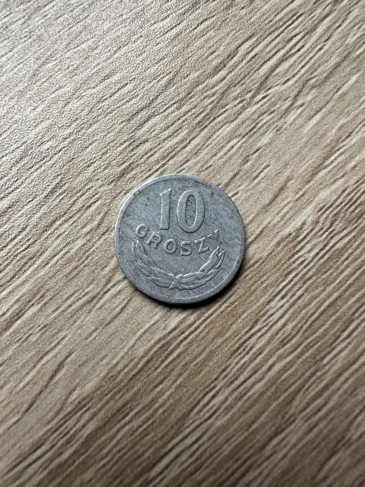 Moneta 10 groszy z 1967