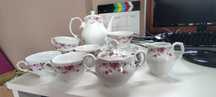 Porcelana zestaw herbaciany Ćmielów