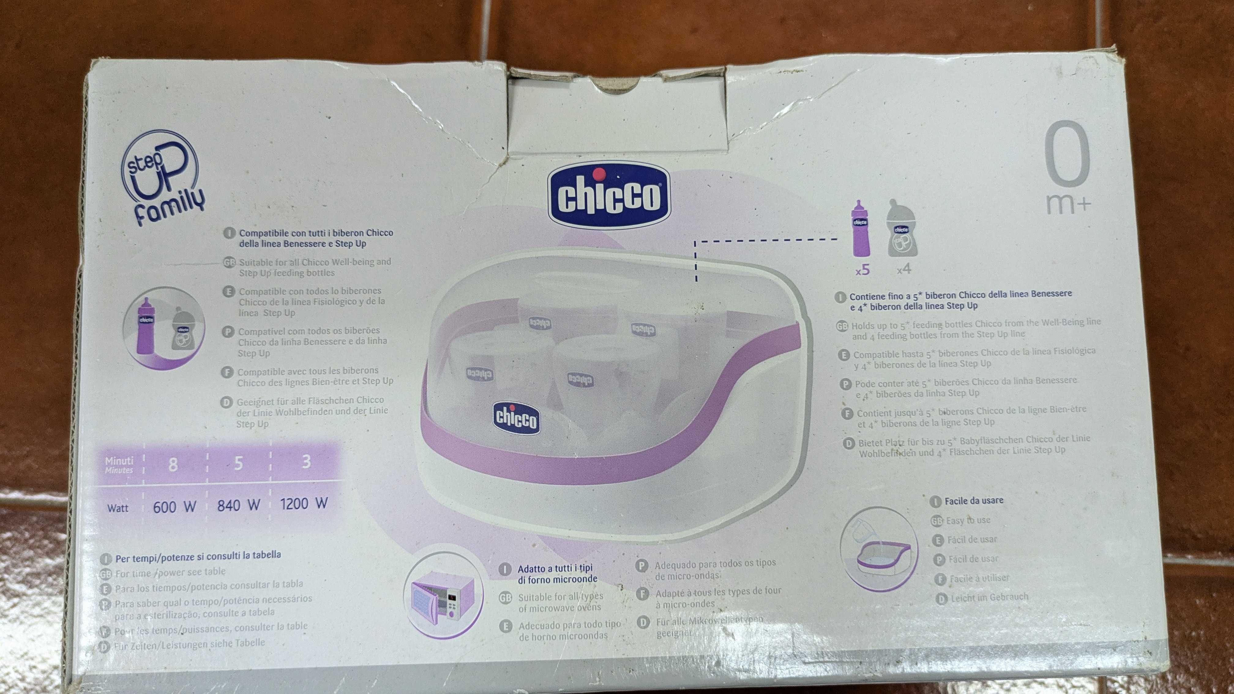 Esterilizador Chicco SterilNaturalMaxi