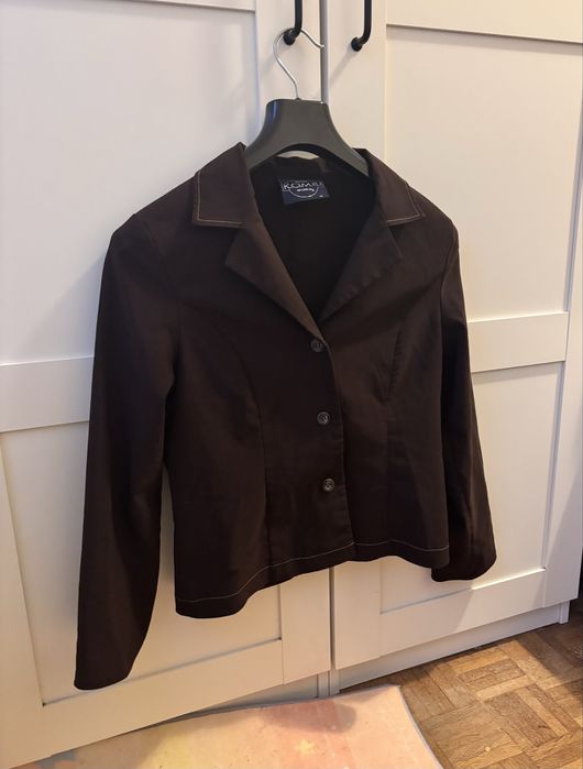 Brązowa marynarka M