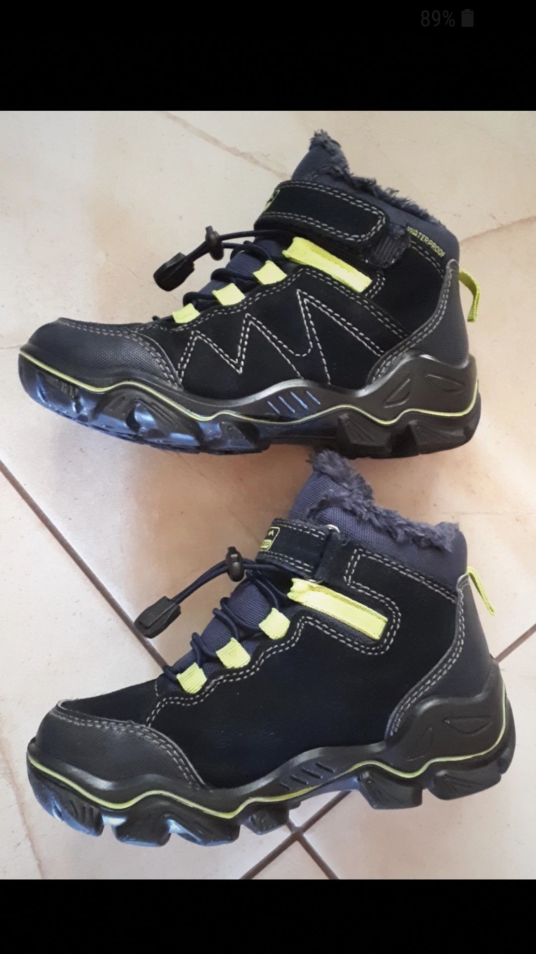 Śniegowce Sprandi, zimowe buty chłopięce r.30