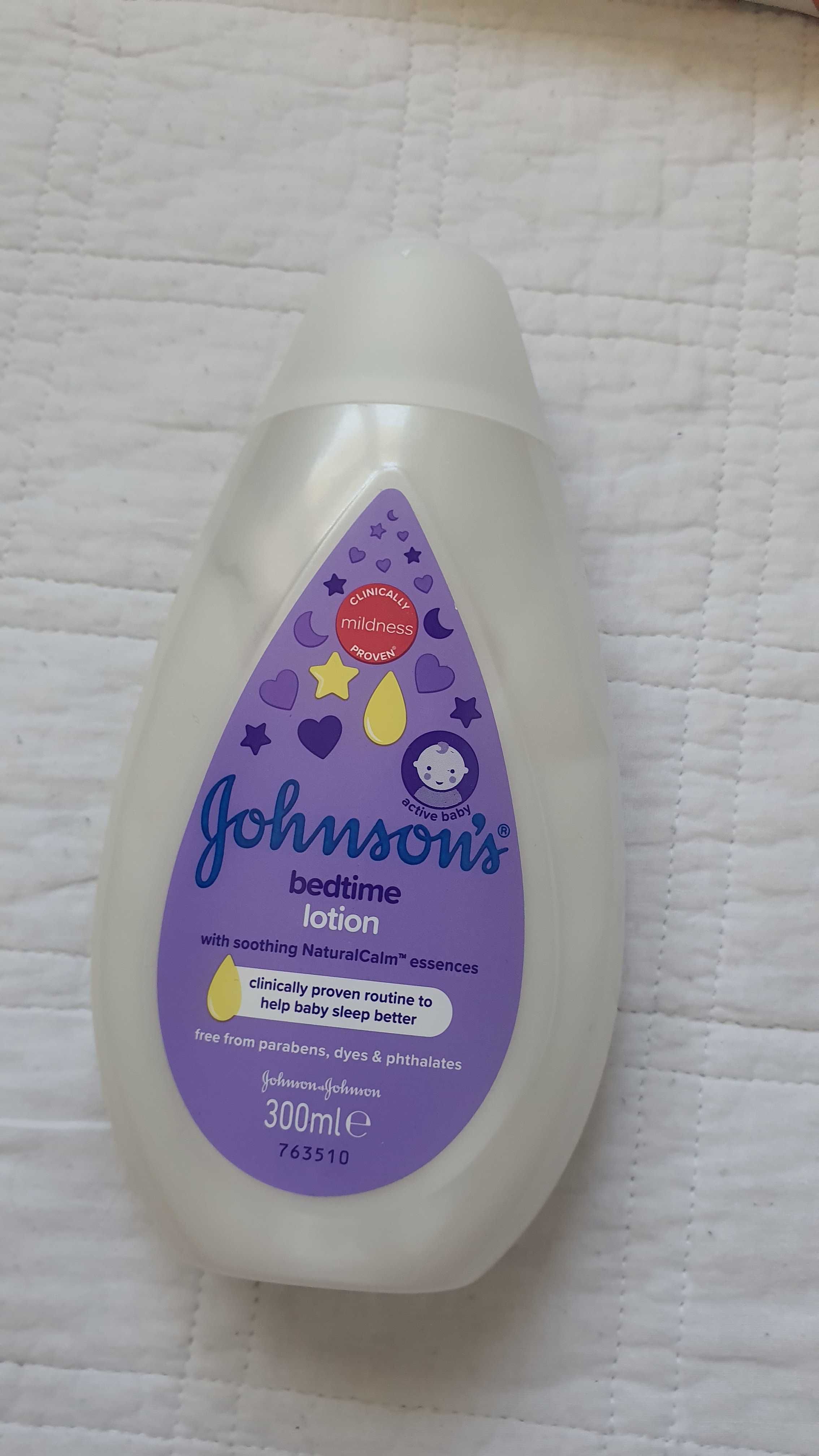 Johnson's bedtime lotion balsam dziecka