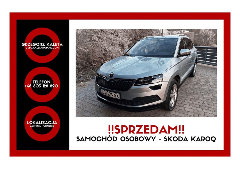 Skoda Karoq SKODA Karoq 1.6 TDI SCR 4x2 Style