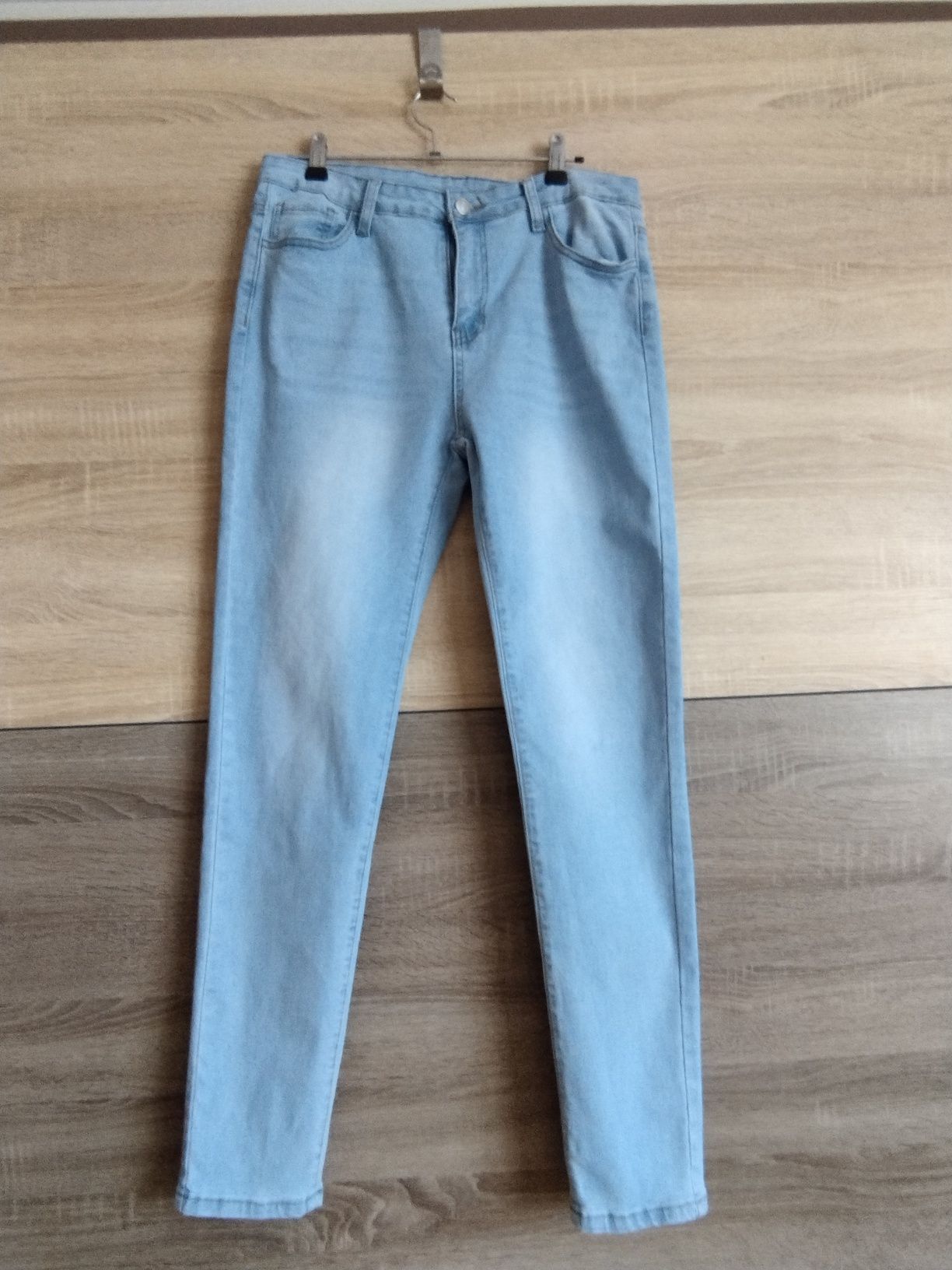 Shein jasne jeansy XL