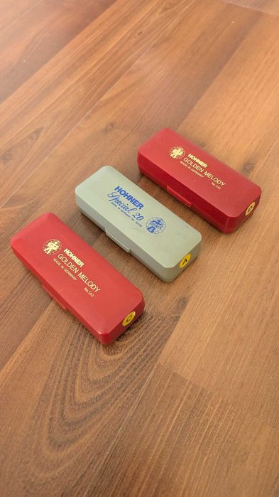 Harmonicas Hohner Special 20 & Golden Melody