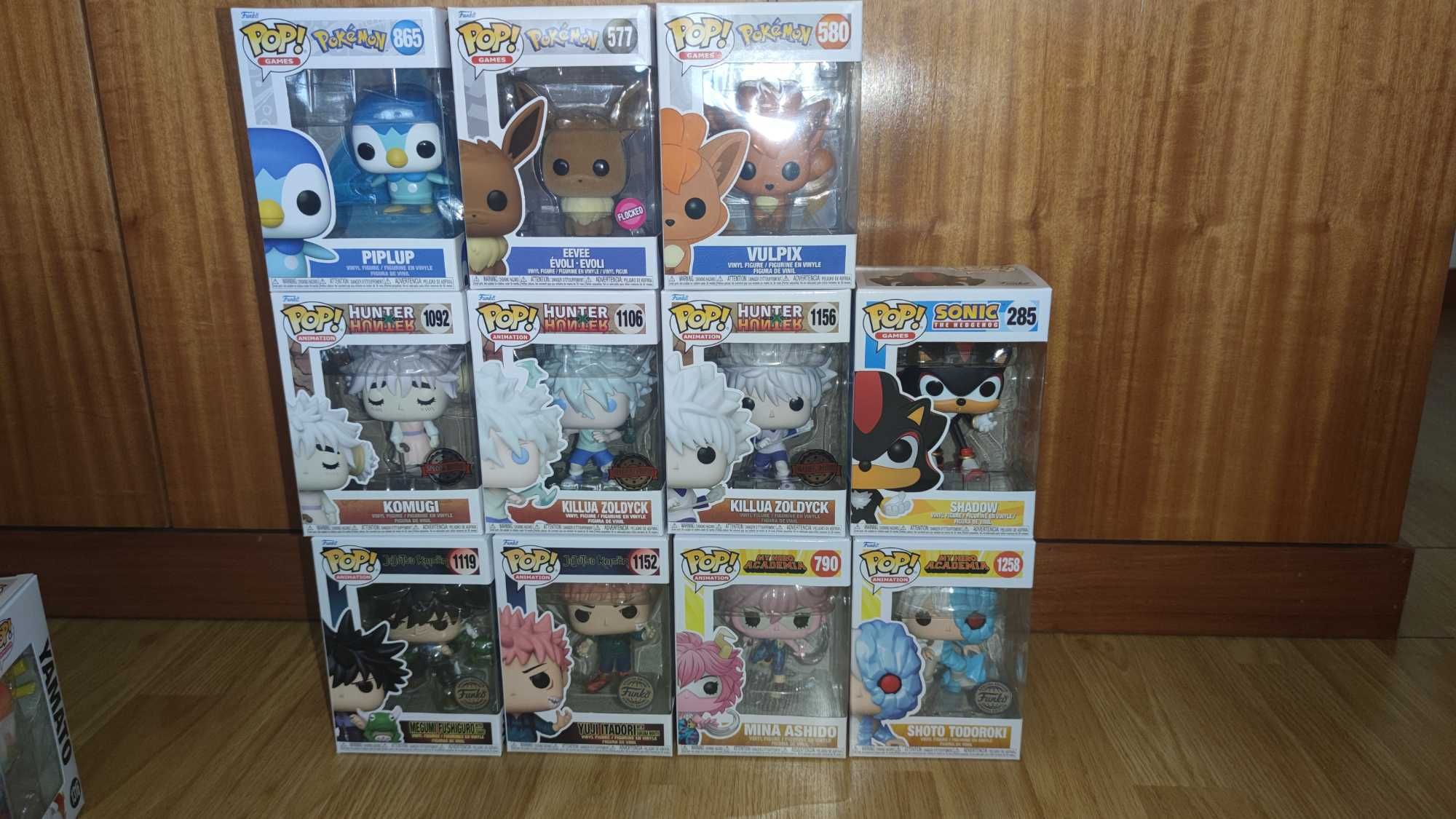 Funko Pop Anime One Piece Naruto Demon Slayer Attack on Titan Pokémon