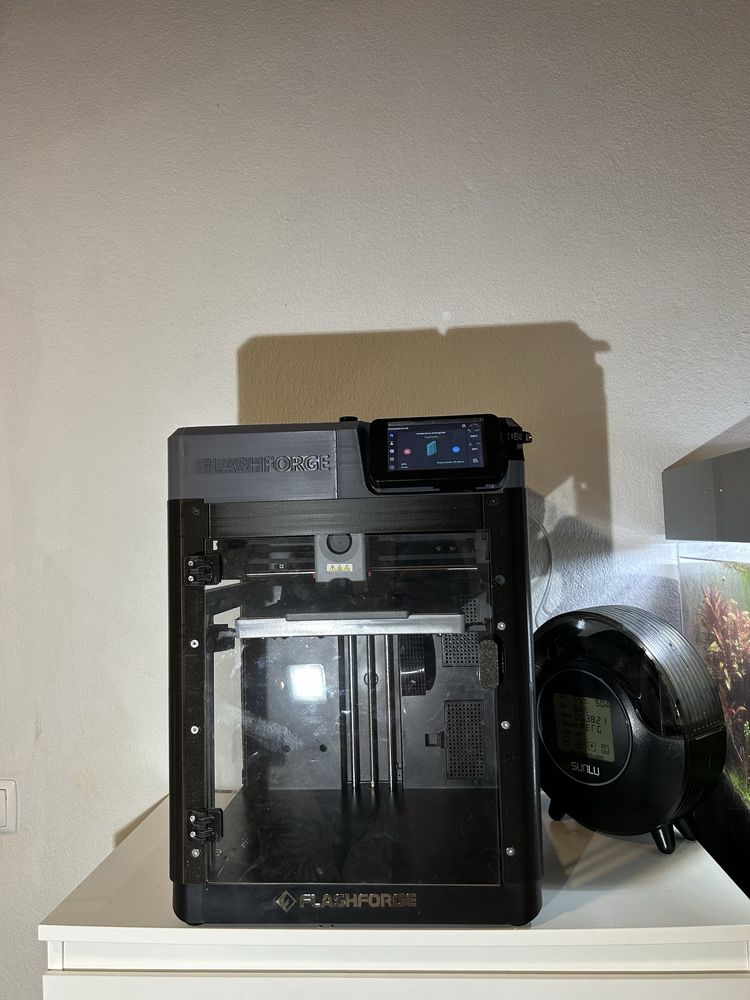 Impressora 3D Flashforge Adventurer 5M + Varios Extras