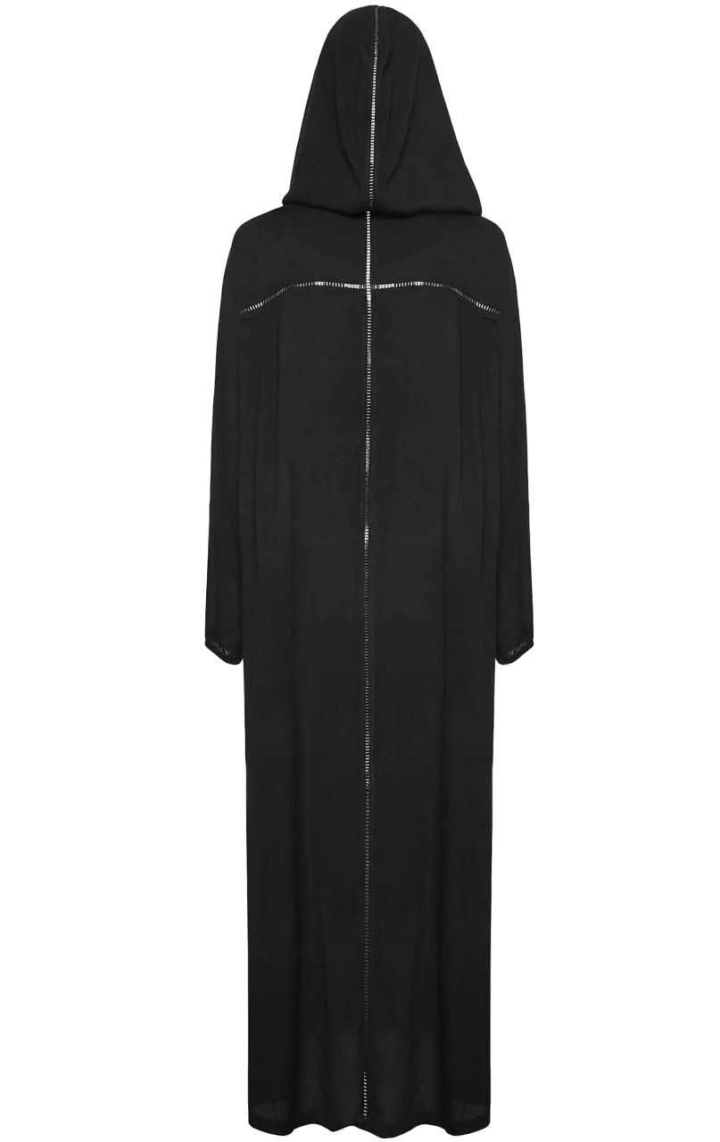 Długa bluza PUNK RAVE black nun killstar halloween witch restyle