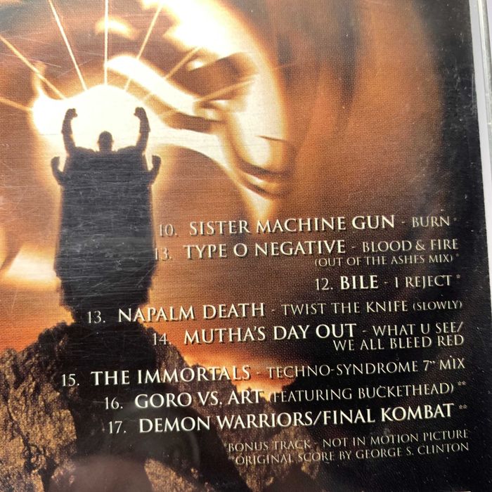 CD Mortal Kombat (Original Motion Picture Soundtrack) 1995