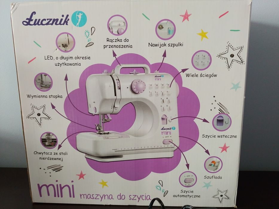 Mini maszyna do szycia