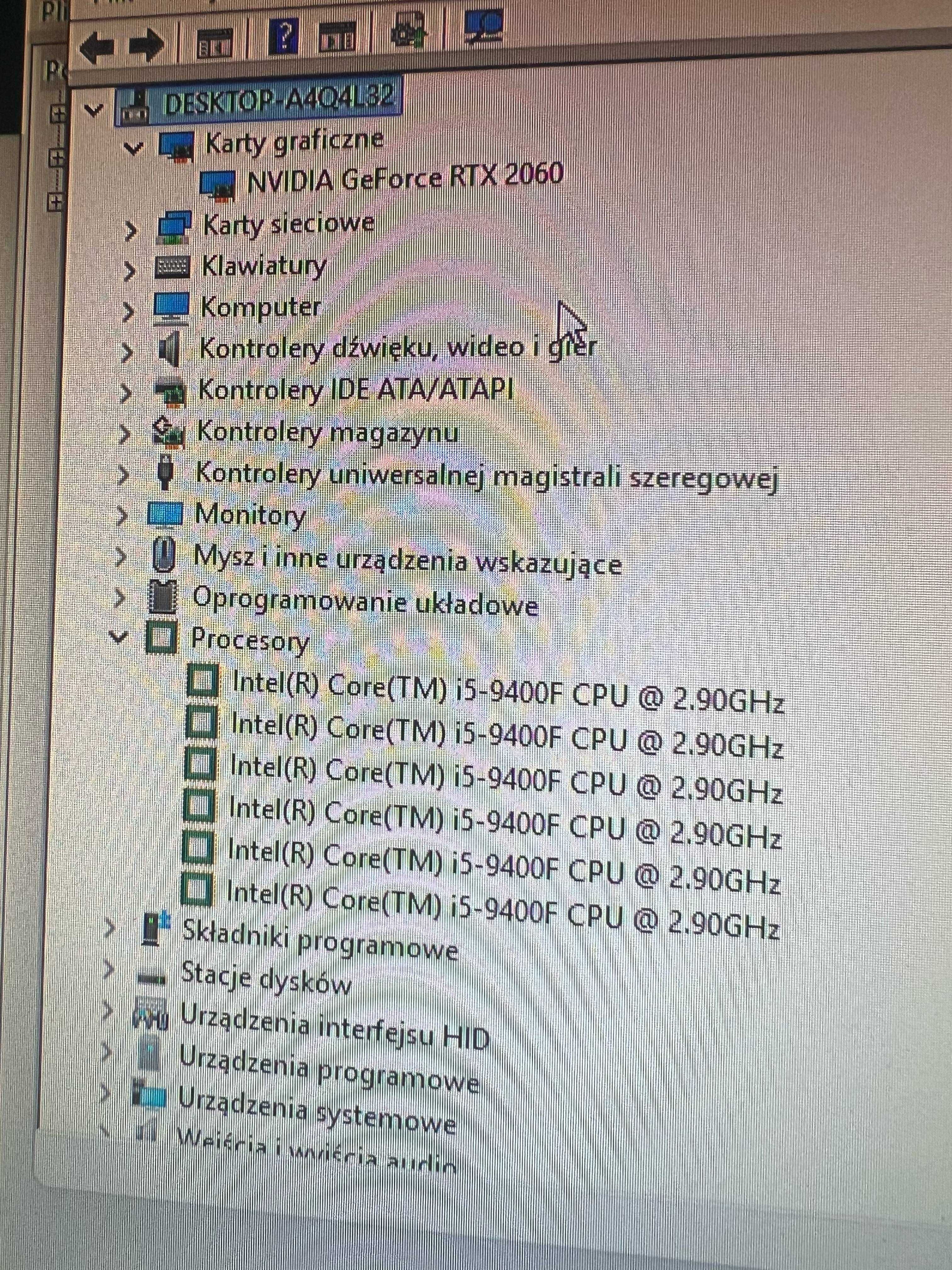 Komputer rtx2060 6Gb i5 9400f