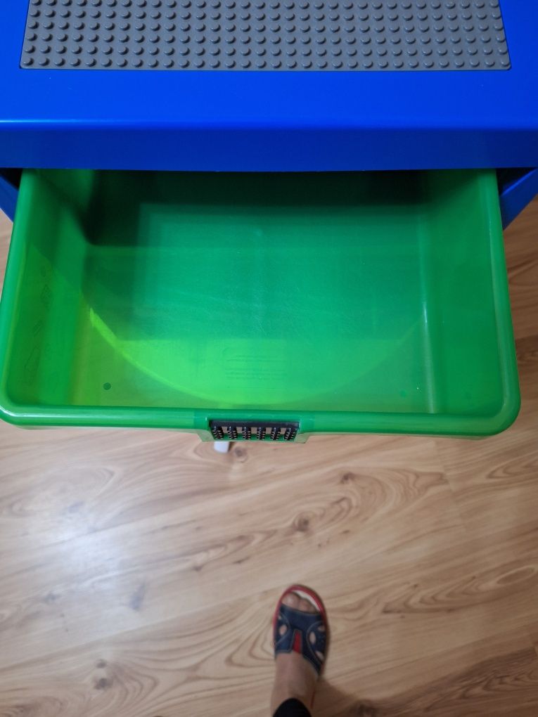 Regał szuflady lego