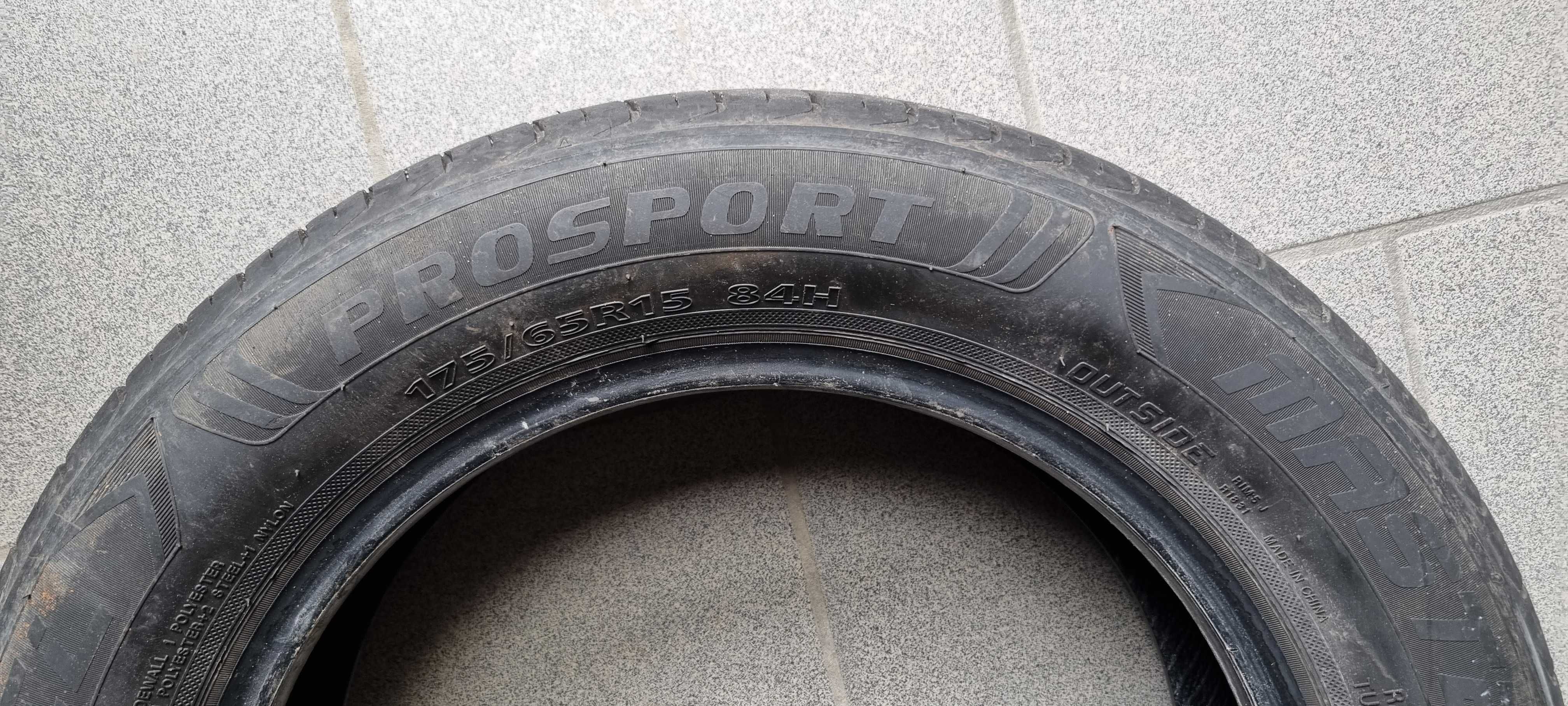 2 szt. opon Mastersteel Prosport 175/65/R15 LETNIE